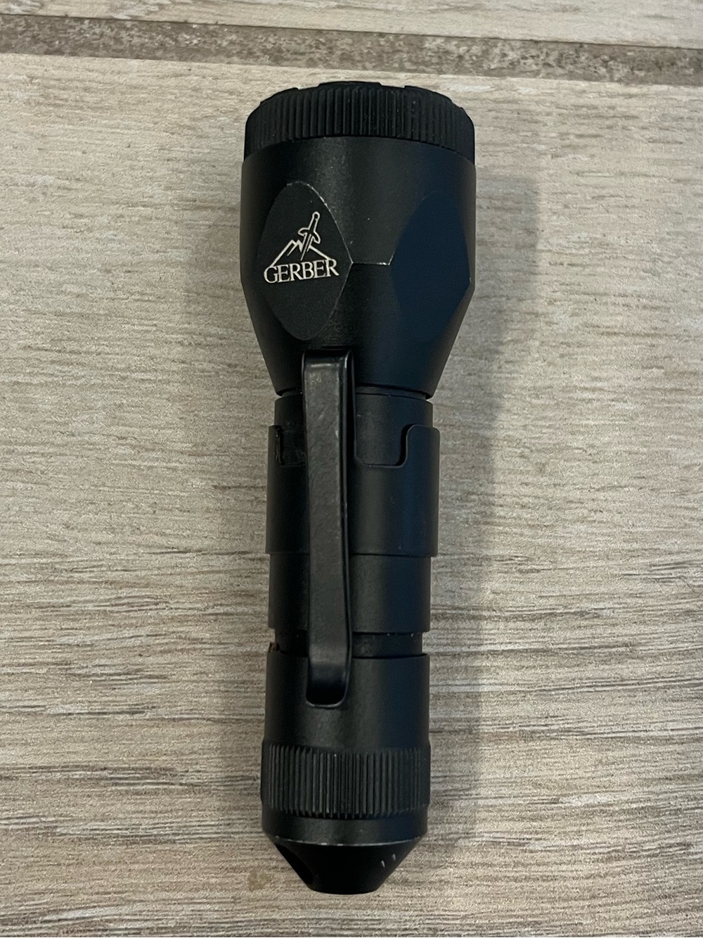 Gerber Recon-M-II Black LED Clip-On Waterproof Multicolor Flashlight